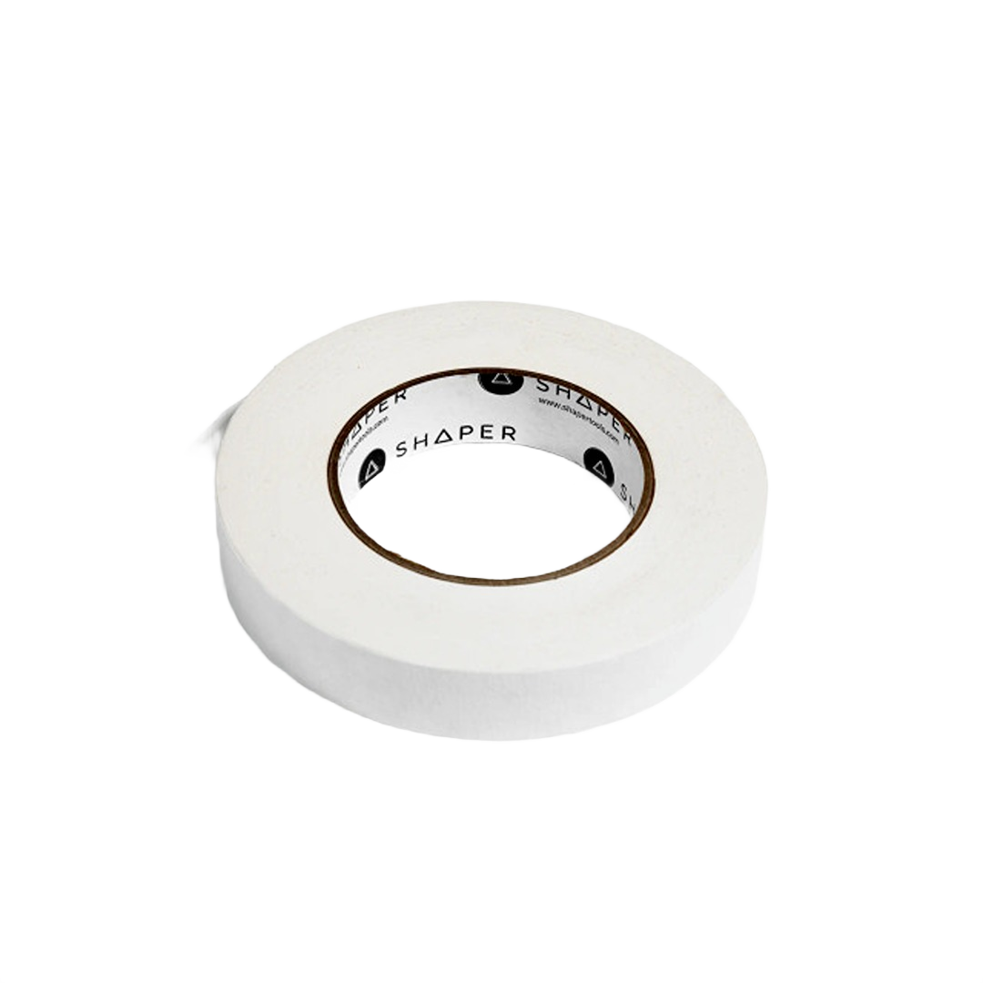 White 1-inch double-sided adhesive tape roll for secure bonding in tool and power tool accessories under $50 collection