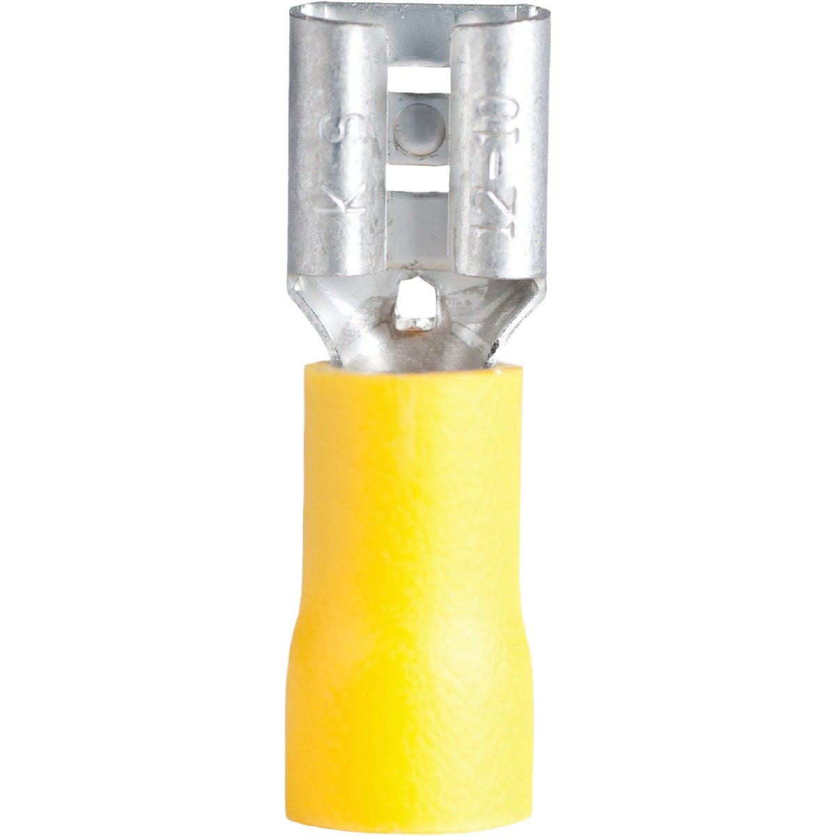 Yellow vinyl-insulated female barrel disconnect for electrical wiring in under $50 home improvement collection