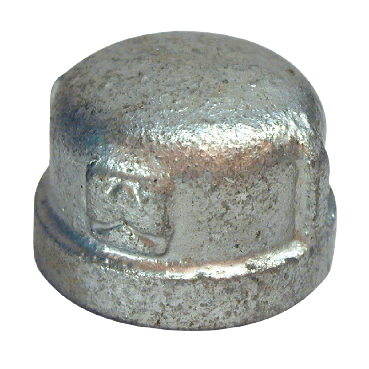 Galvanized malleable iron pipe cap for plumbing and galvanized fittings in pipes and fittings collection under $50