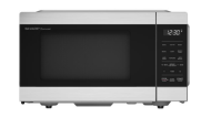 Sharp stainless steel microwave with 900w power and 10.6-inch Carousel® turntable from Kitchen & Kitchenware collection
