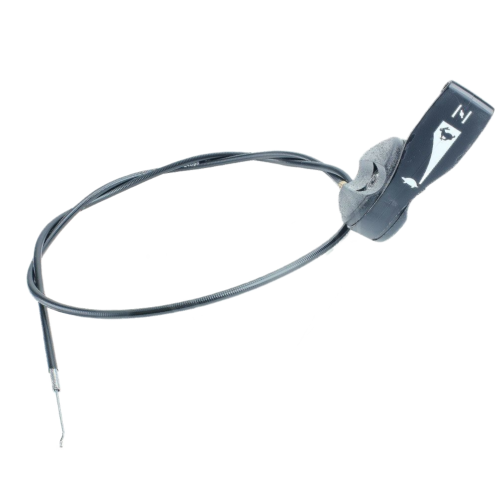 Black Honda throttle cable with lever for smooth engine control in parts and lubricants under $50 collection