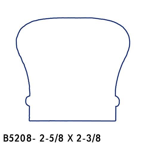 5208N Oak Solid Rail