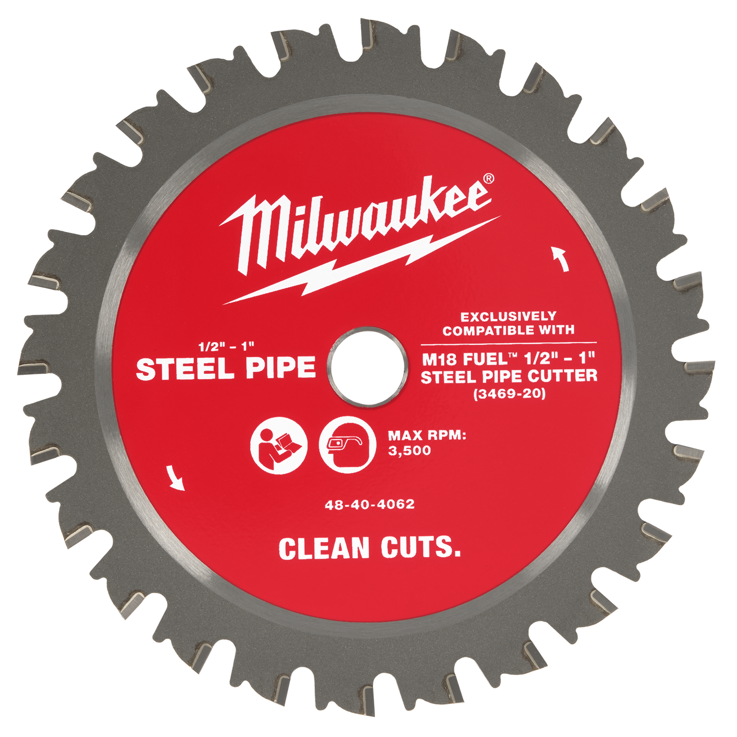 Milwaukee 1/2” – 1” Steel Pipe Cutting Blade
