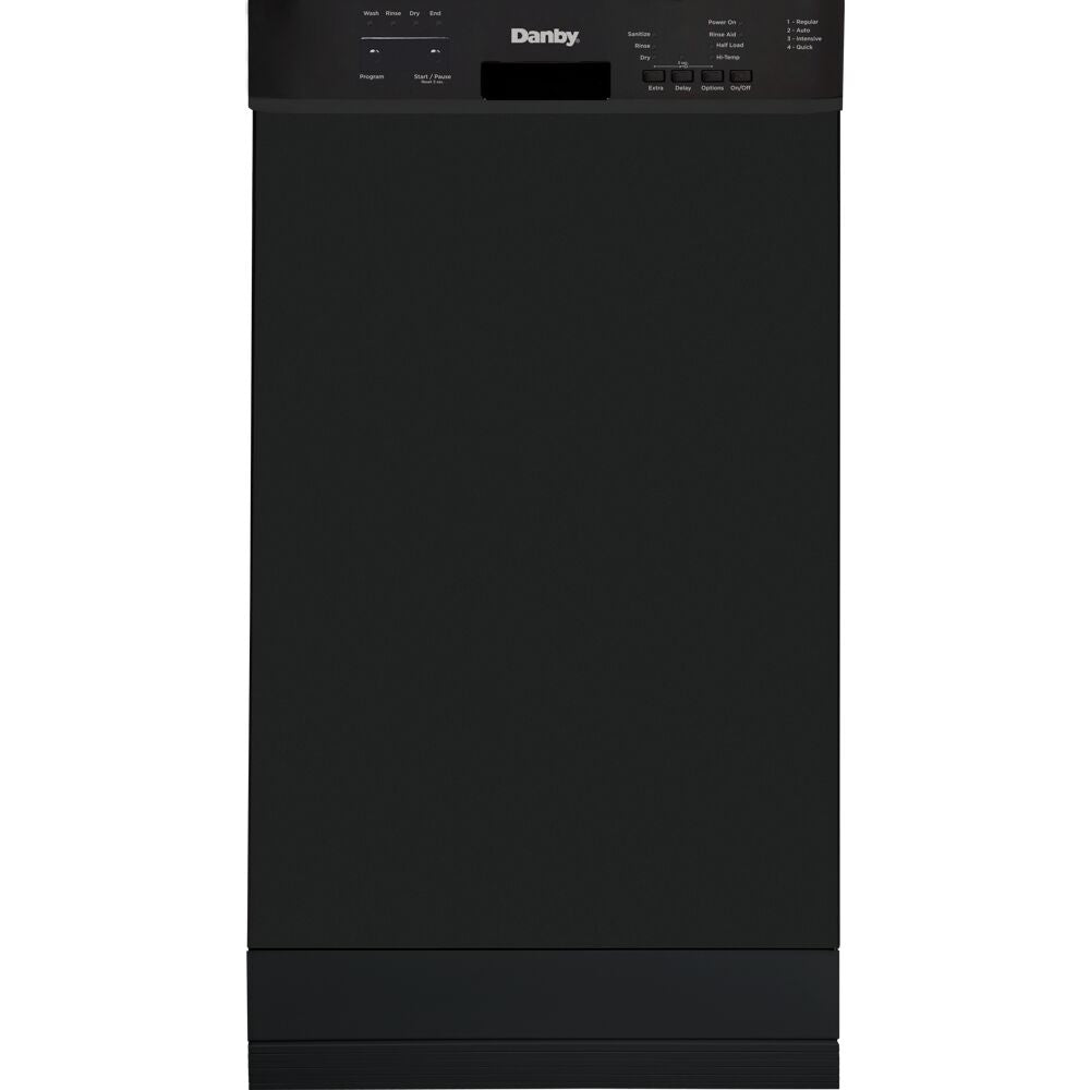 18" Built-In Dishwasher, 10 Place Settings, 4 Wash Programs, ESTAR