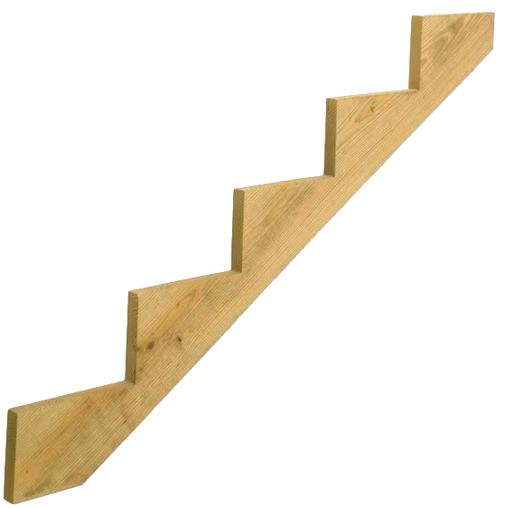 Kitzmans 2 in. x 10 in. 4-Step Pre-Cut Stair Riser