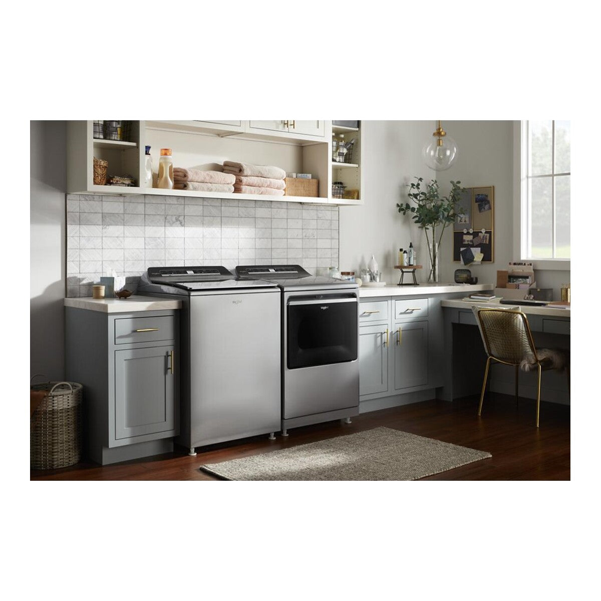 7.4 cu. ft. Top Load Gas Dryer with Advanced Moisture Sensing