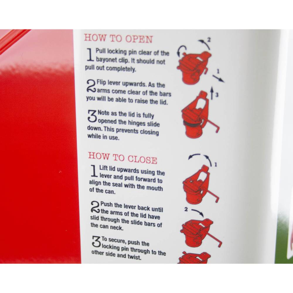 Jerry Can - 20 Liter - Red