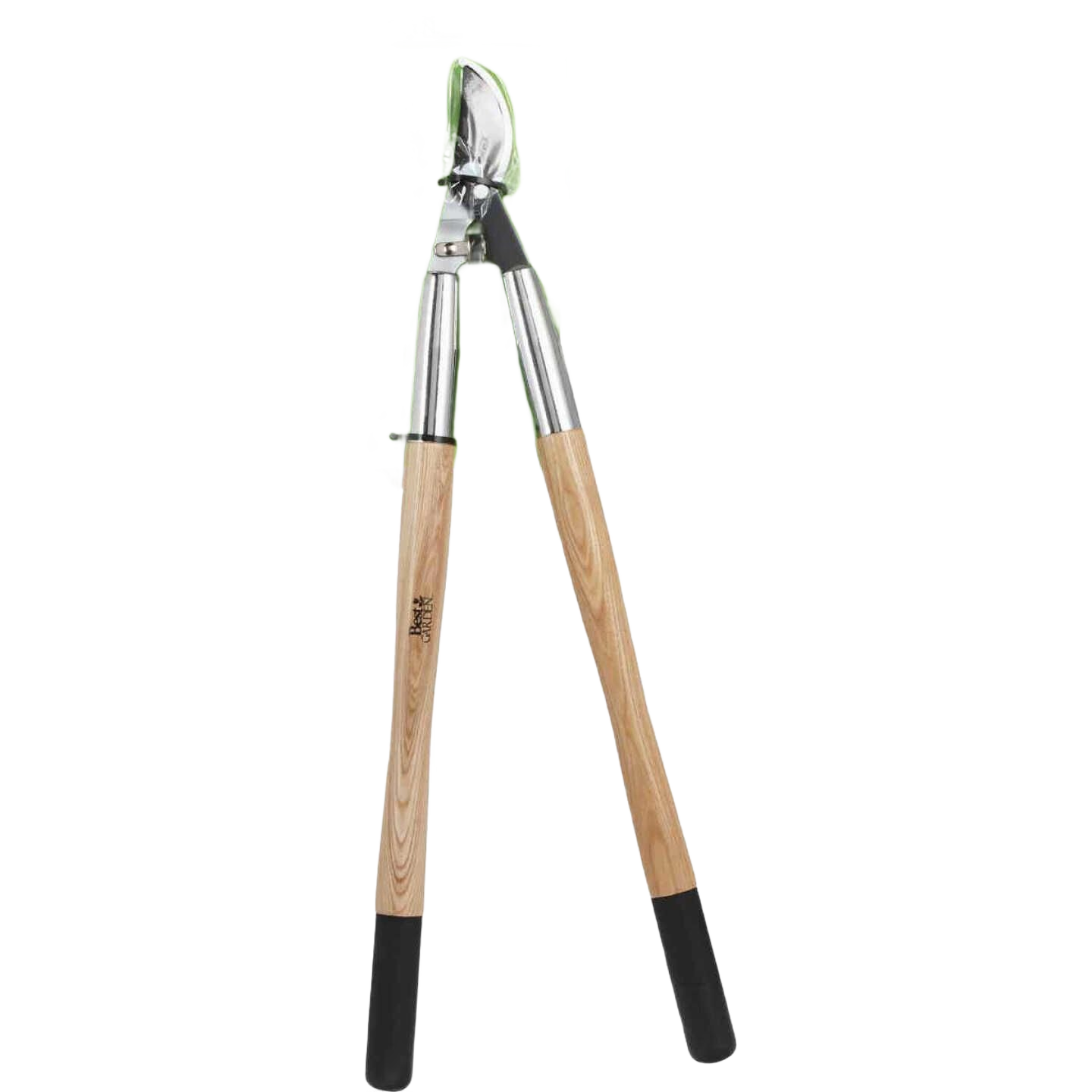 Garden lopper with wooden handles and steel blades for precise pruning in outdoor hand tools and gardening collections under $50