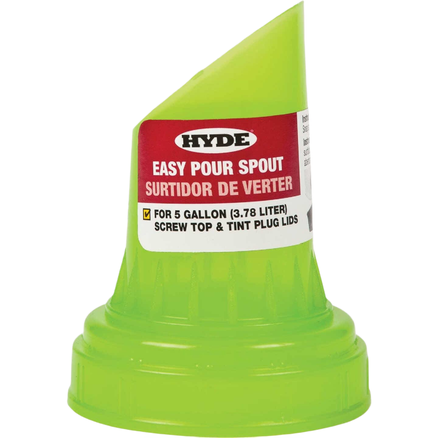 Bright green durable easy pour spout for 5-gallon paint cans in paint sprayers and supplies under $50 collection
