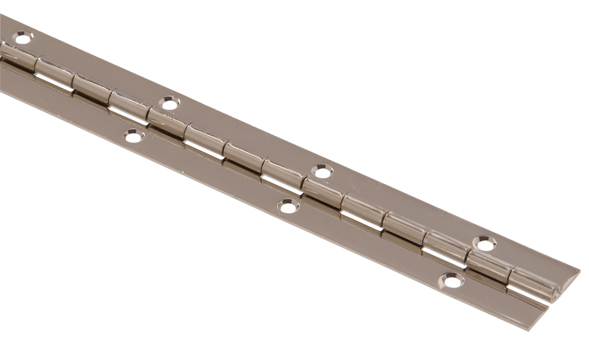 Hardware Essentials 3" x 1-1/2" Continuous Hinge Nickel, 2-Pack