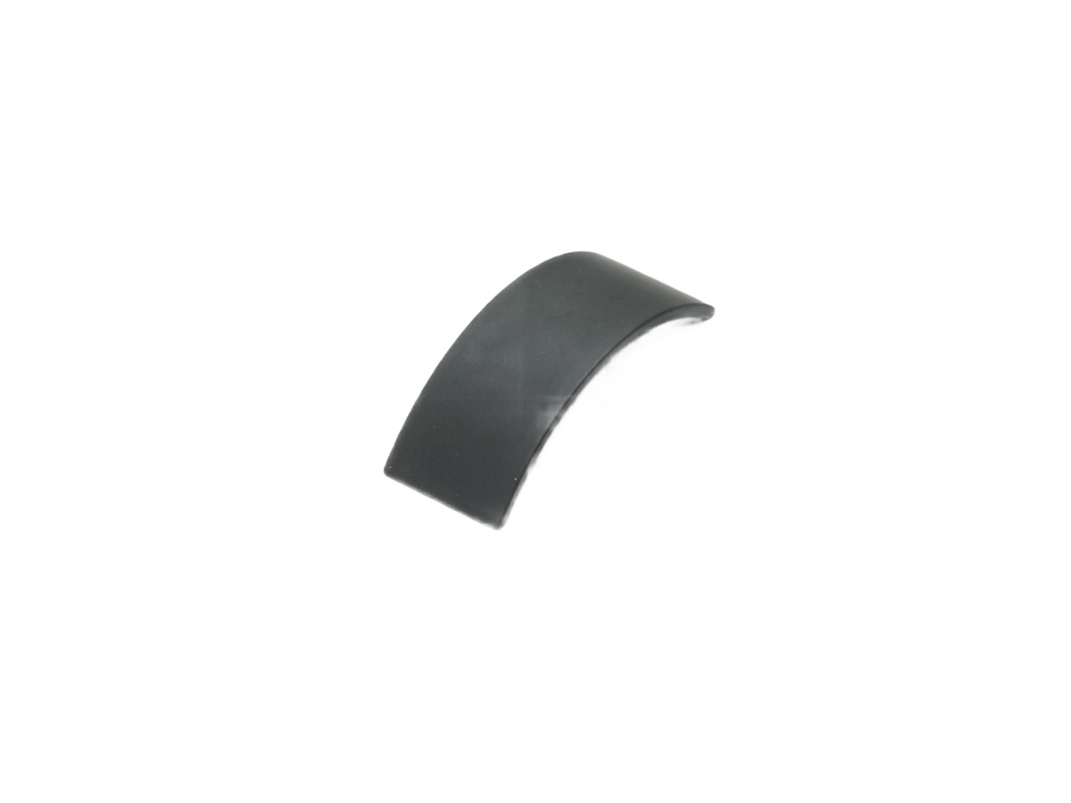 Matte black curved cabinet pull handle in Hardware and Furniture Accessories collection under $50 for home improvement.