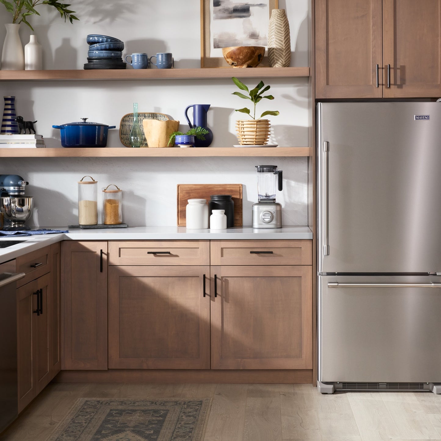 30-Inch Wide Bottom Mount Refrigerator - 19 Cu. Ft.