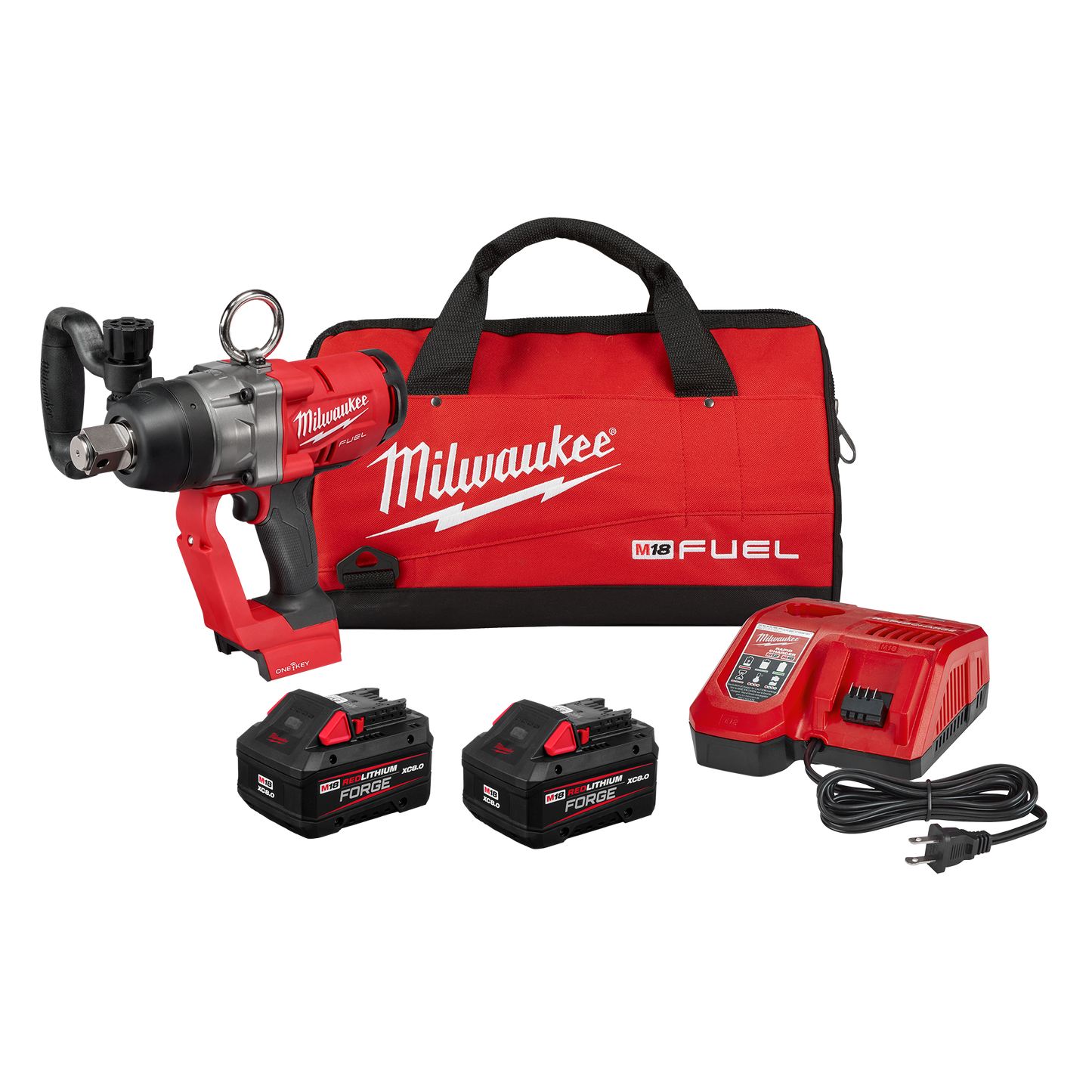 Milwaukee M18 FUEL™ 1" High Torque Impact Wrench w/ ONE-KEY™ Kit