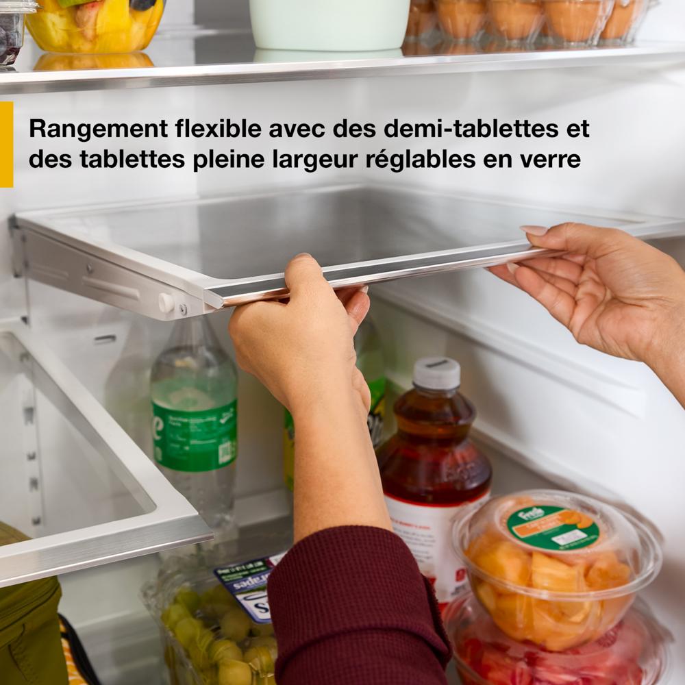 36-Inch French Door Refrigerator with In-Door Water and Ice Maker - 30 cu. ft.