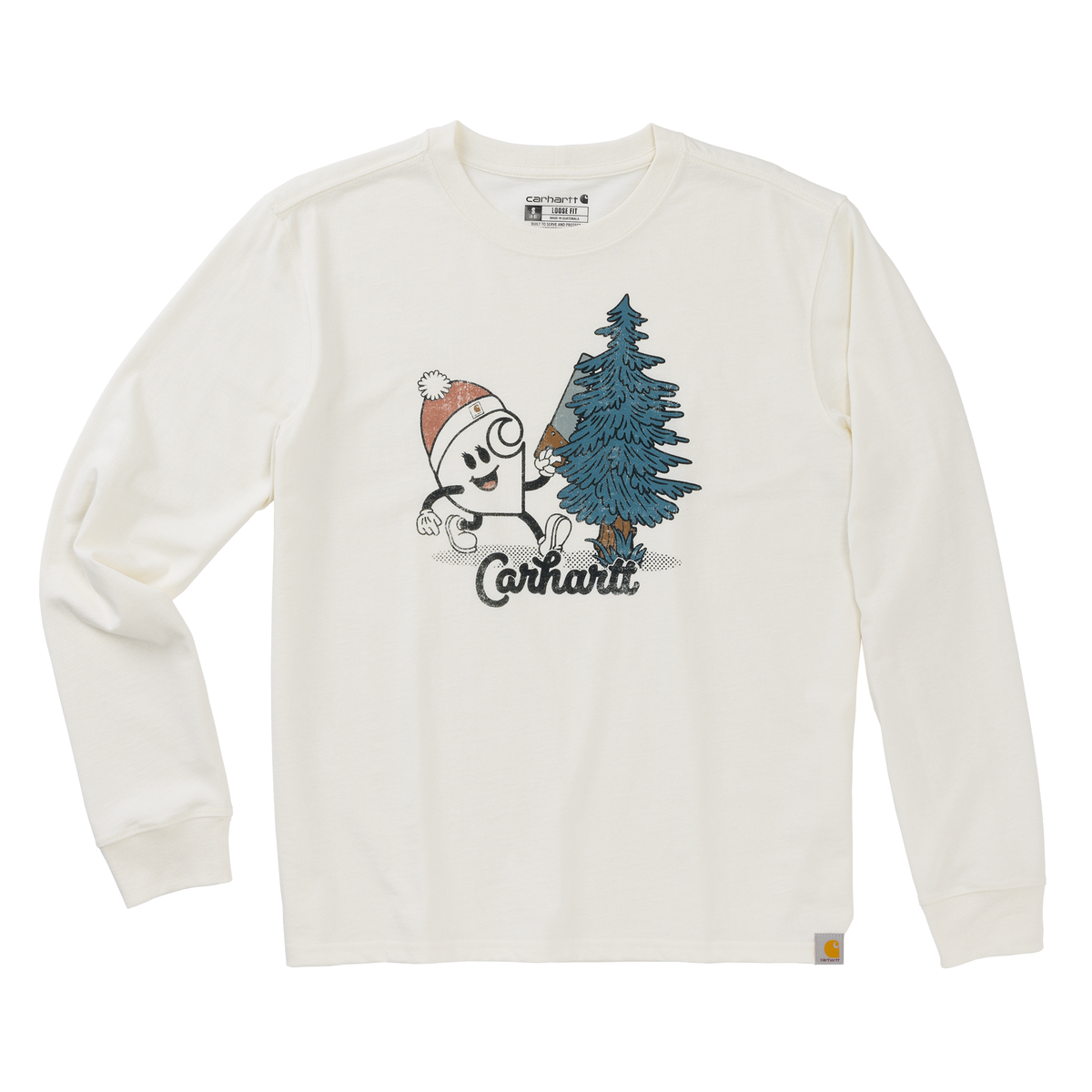 Carhartt Women's Irvine Loose Fit Nettie Winter Long Sleeve T-Shirt