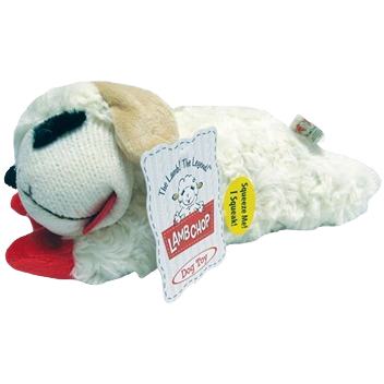 Soft plush dog toy shaped like a lamb with squeaker, in toys and pet supplies under $50 collections