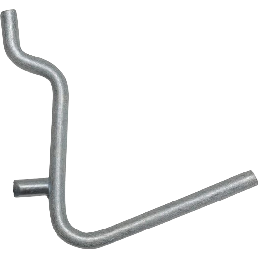 Do it Best 1-1/2 Inch Angled Pegboard Hooks, 6-Count