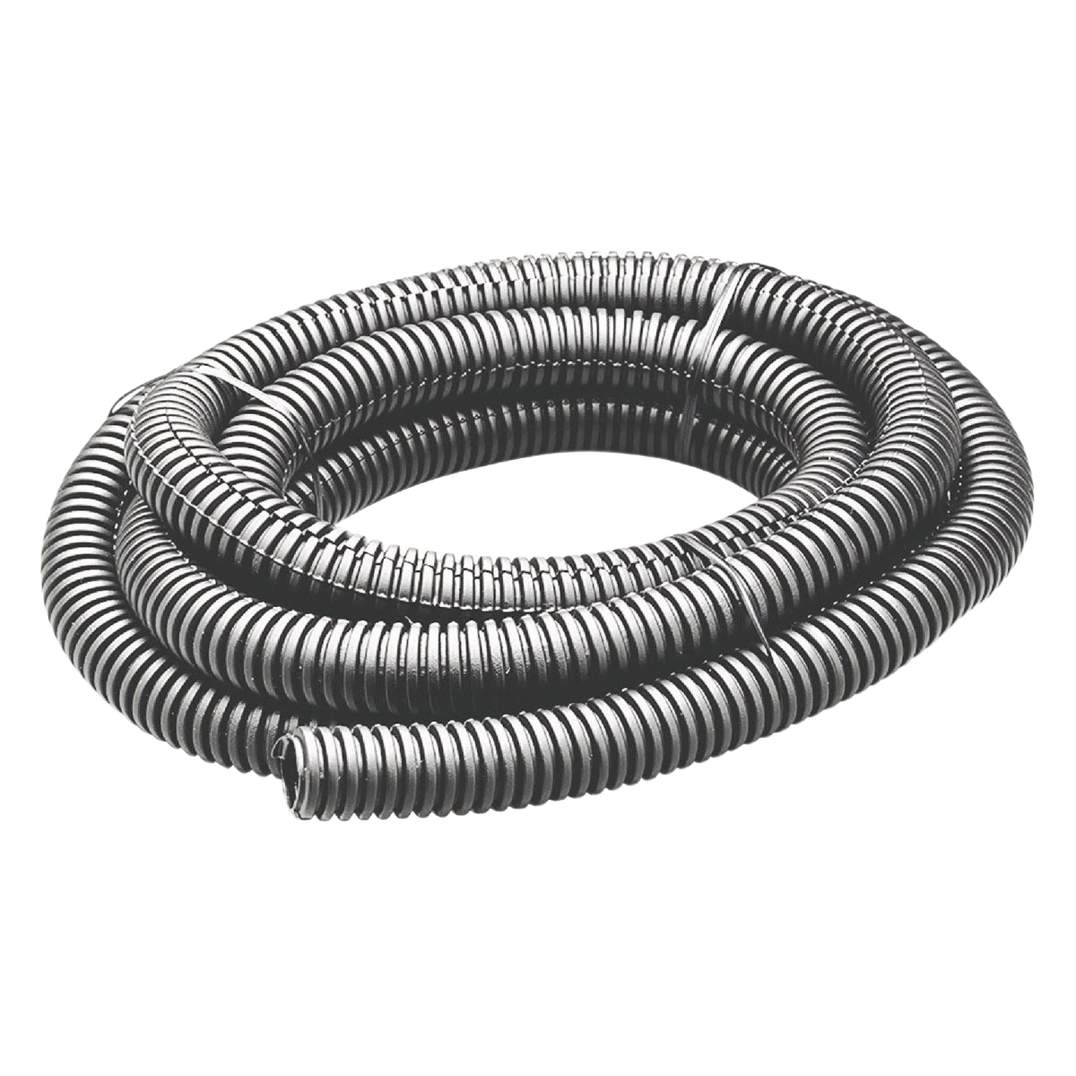 Gray flexible split tubing coil made from durable polyethylene for electrical and home improvement projects under $50