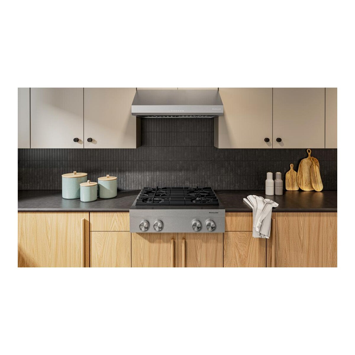 KitchenAid® 30-inch 4-Burner Gas Commercial-Style Rangetop