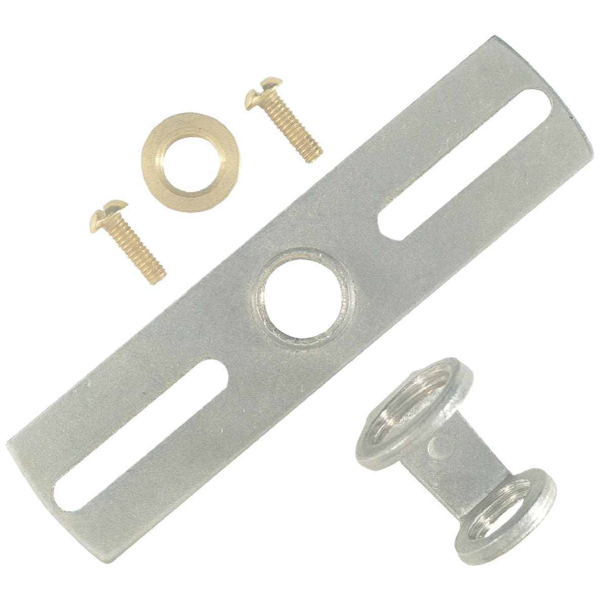 Metal cross bar kit with screws and washer for lighting, electrical, and lamp parts under $50 home improvement tools