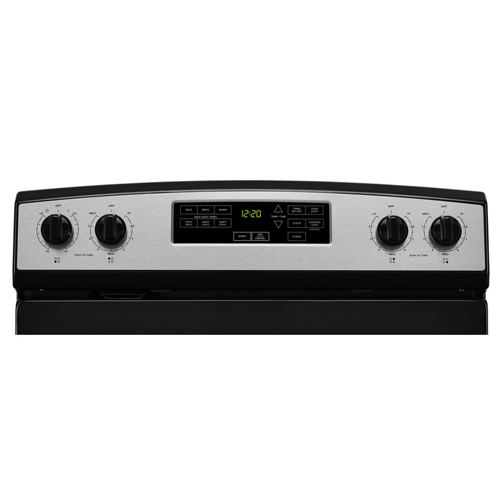 30-inch Amana® Electric Range with Extra-Large Oven Window
