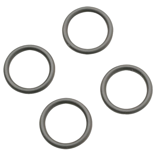 Do it Best 7/8 x 1-1/6 x 3/32 Inch Black Rubber O-Rings, 4-Count