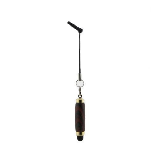 Compact gold-accented stylus with dark wood grip for touchscreen control in woodworking tool accessories under $50 collection