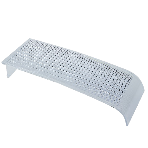 Clear right-hand headlight lens for John Deere with authentic OEM quality in parts and lubricants collection