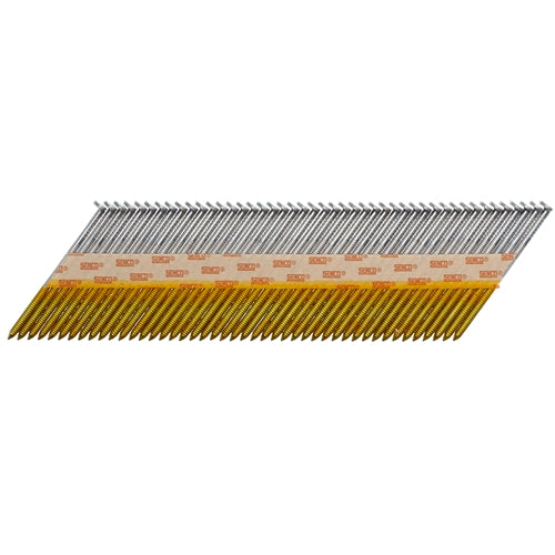 Galvanized ring shank paper tape collated nails for construction and hardware fasteners in home improvement tools collection