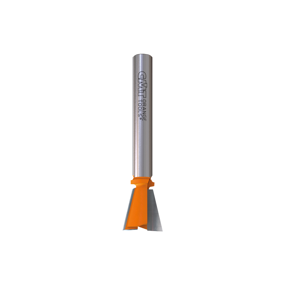 CMT Orange Tools 1/2” x 1/2" x 2-1/8" Dovetail Bits, 1/4" Shank, Rh