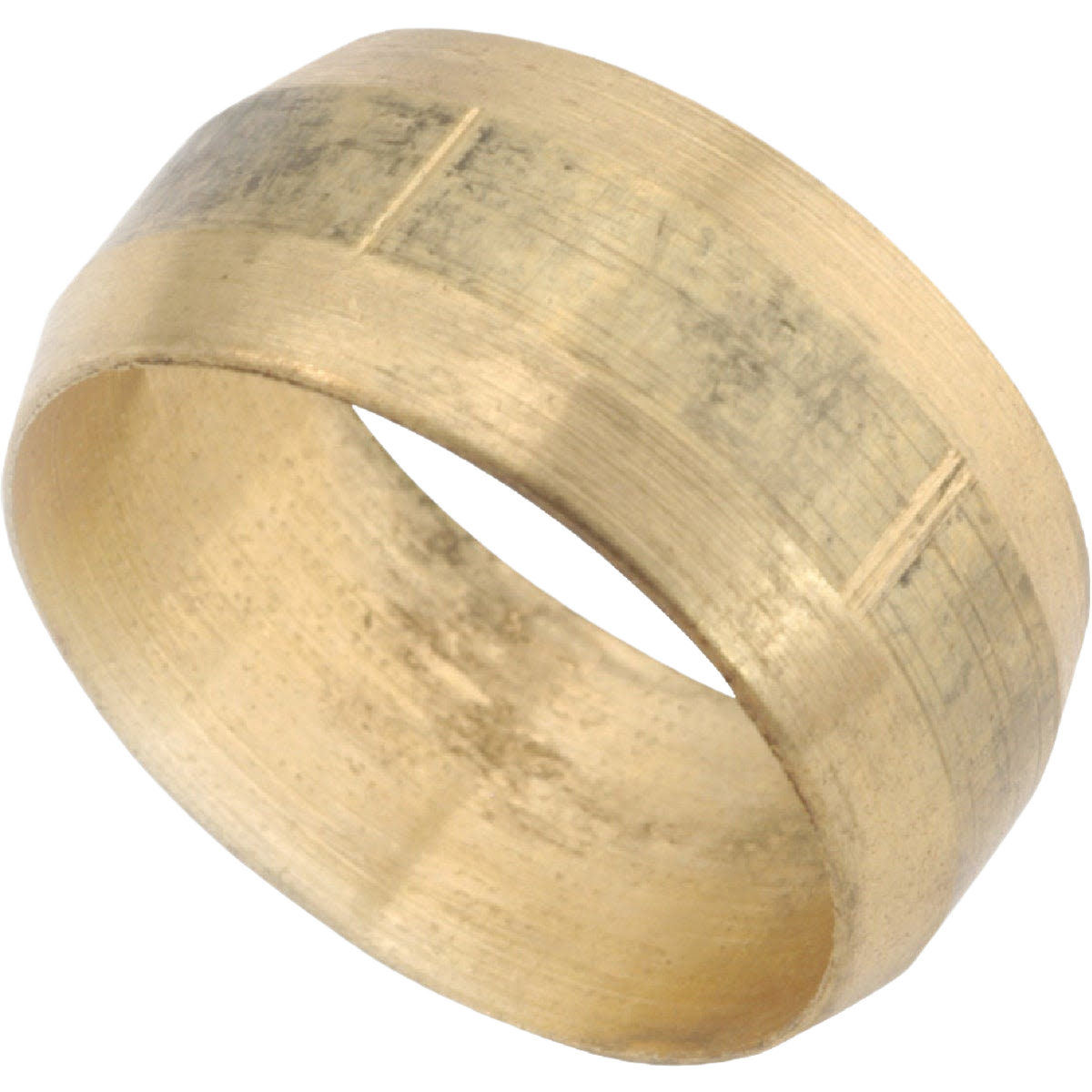 Brass compression sleeve for plumbing connections in pipes and fittings under $50 collections and home improvement
