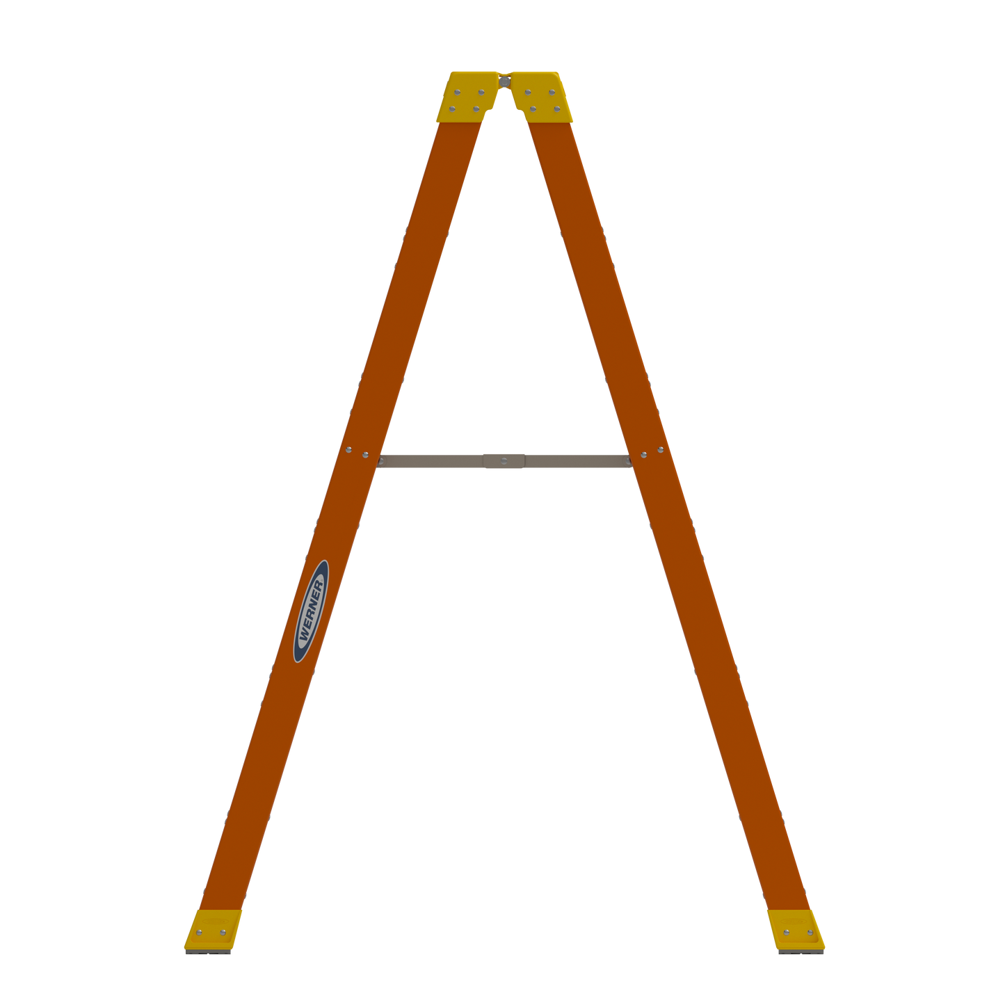 Werner 6 ft. Twin Step Fiberglass Step Ladder