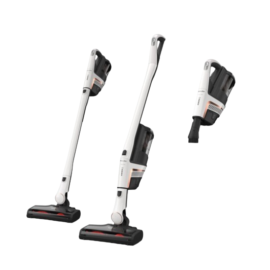 Cordless white and graphite vacuum with detachable handheld unit for flexible cleaning and home improvement tasks