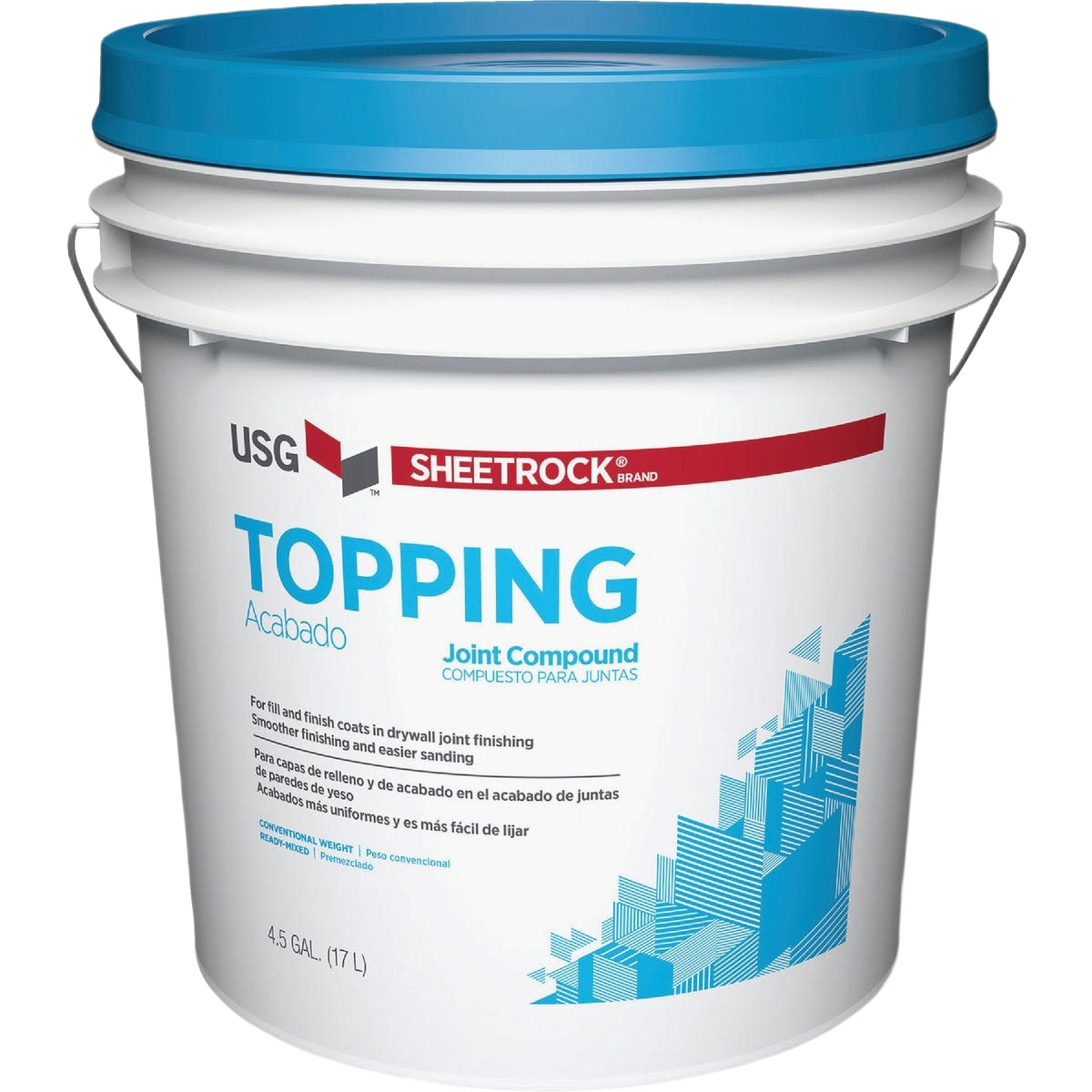 Sheetrock 4.5 Gallon Pre-Mixed Topping Drywall Joint Compound