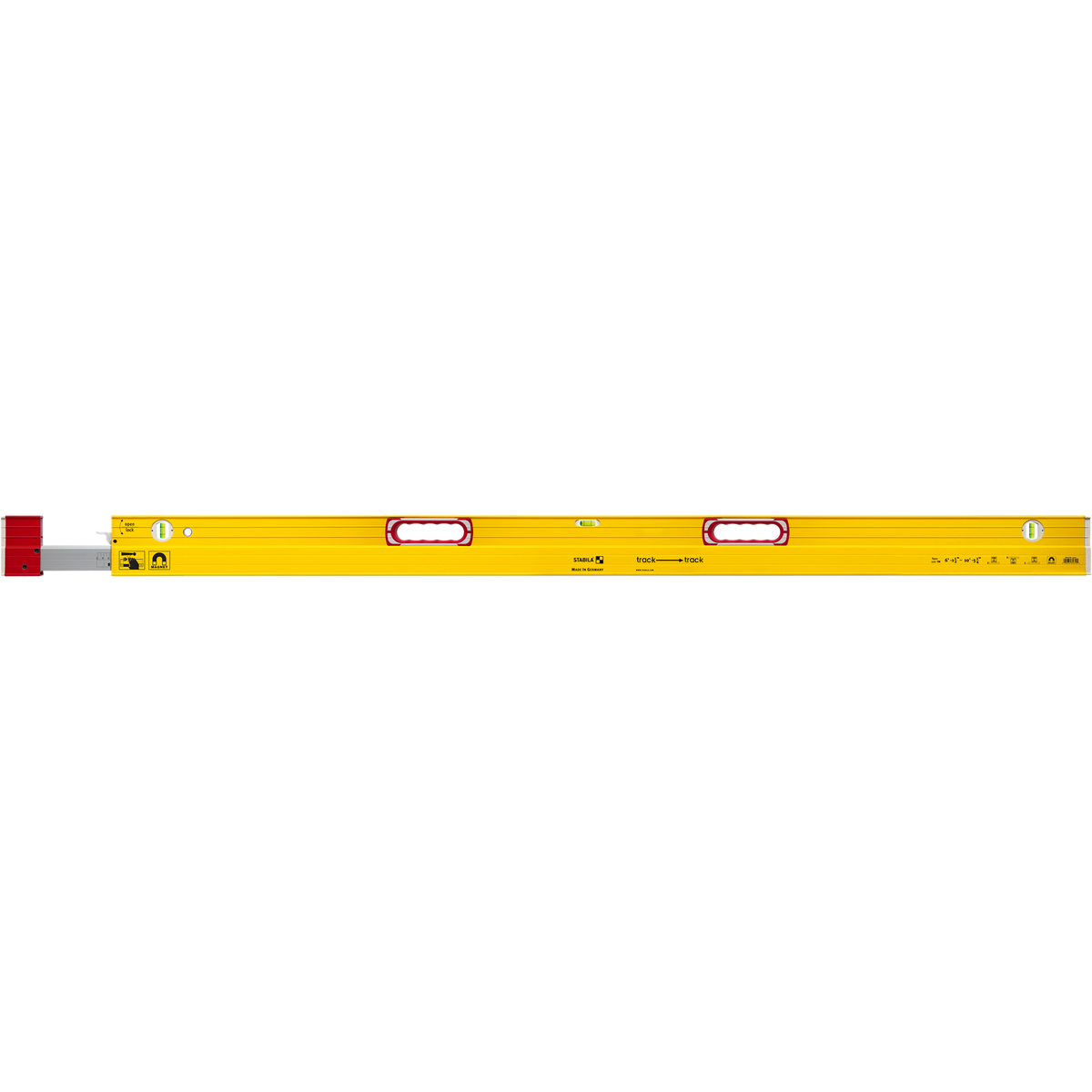 Stabila 6'-10' Type 106TM Magnetic Extendable Plate Level