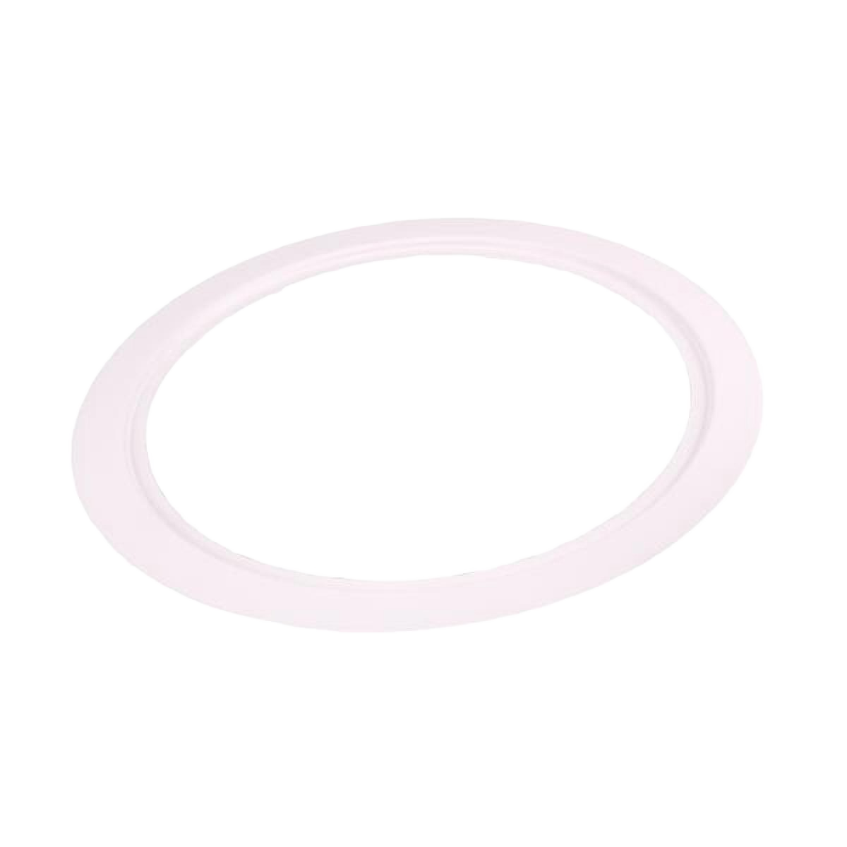 White 6-inch plastic goof ring for direct wire installation in lighting and electrical home improvement under $50 collections