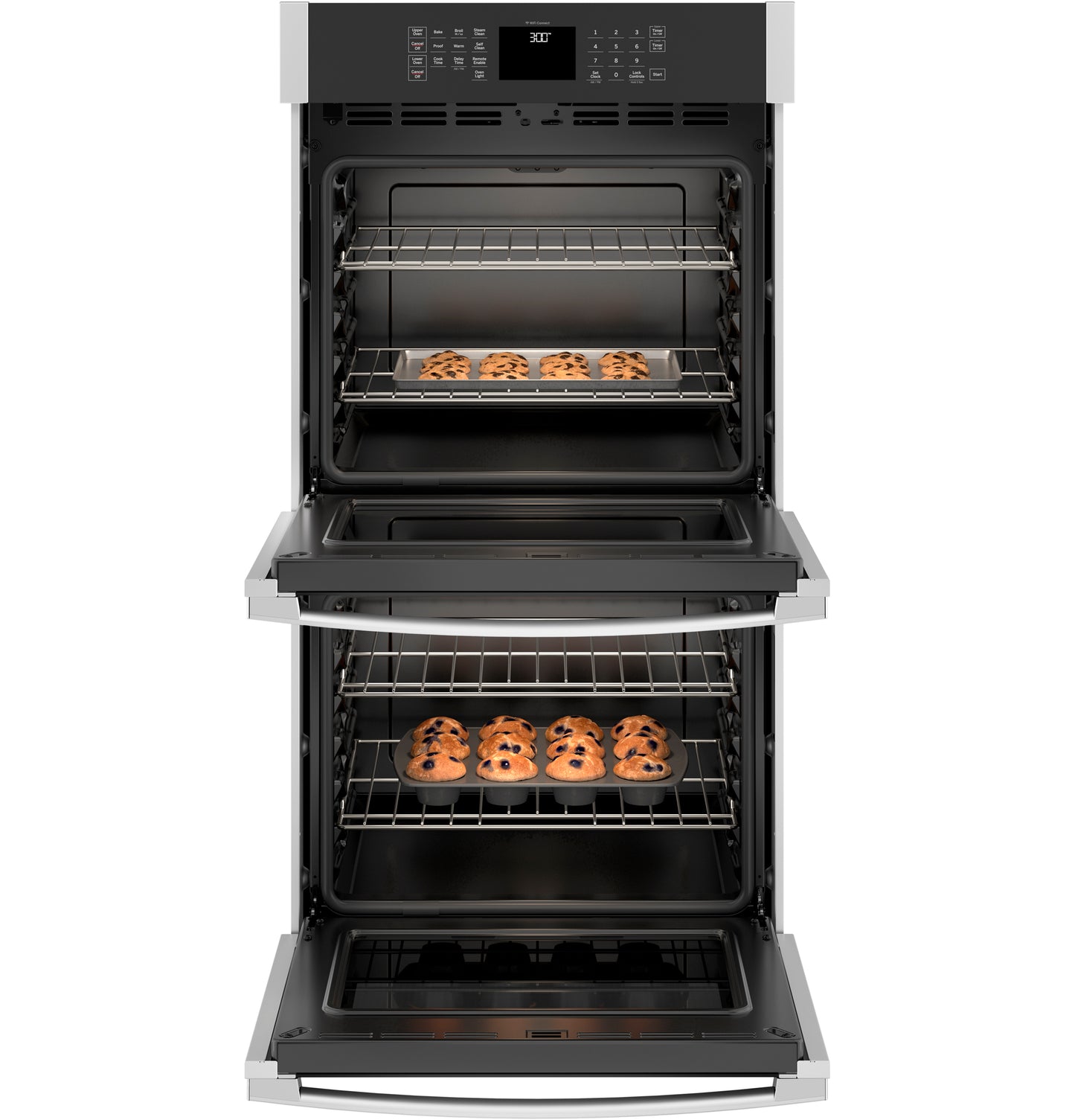 GE® 27" Smart Built-In Double Wall Oven