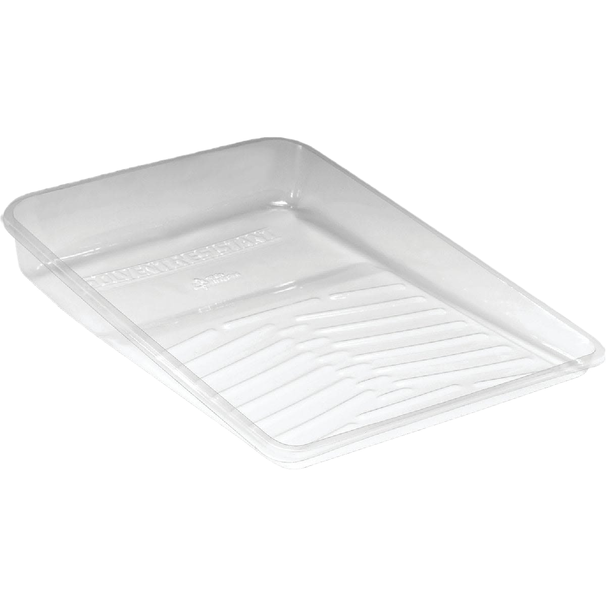 Clear eco-friendly paint tray liner designed for easy cleanup in roller trays and home improvement projects under $50 collection