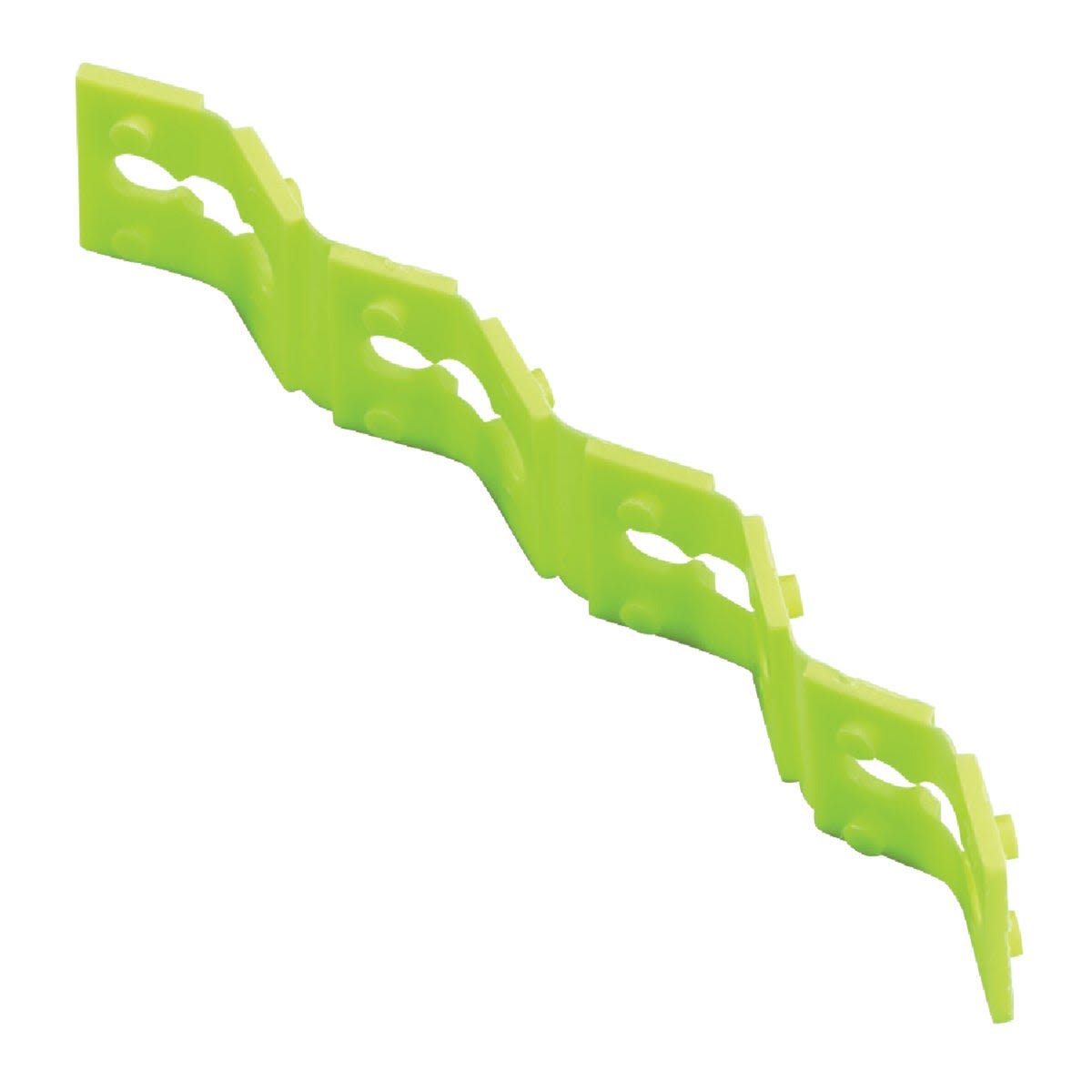Bright green plastic electrical box spacer designed for flush installation in home improvement and electrical projects under $50 collection