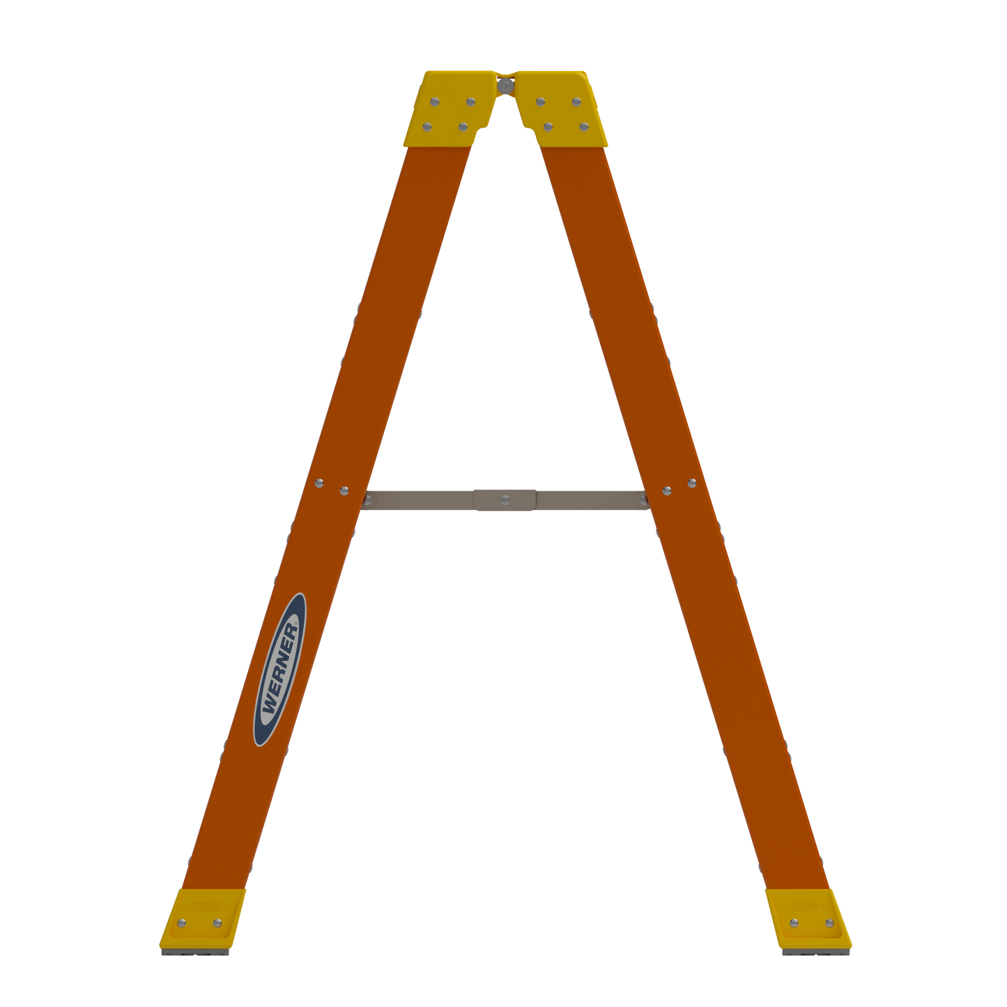 Werner 4 ft. Twin Step Fiberglass Step Ladder