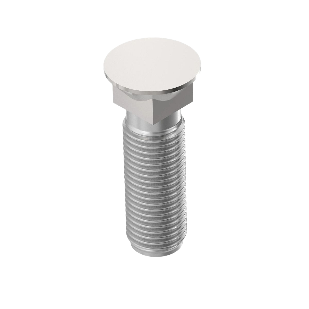 Heavy-duty plow bolt with 7/16 inch diameter and 1-3/4 inch length for John Deere parts and hardware needs
