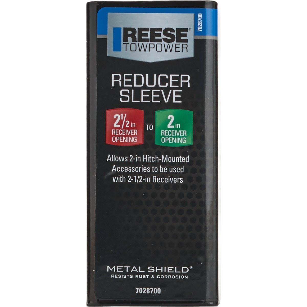 Reese Towpower reducer sleeve for converting 2-1/2 inch to 2 inch receiver openings in Parts & Lubricants collections