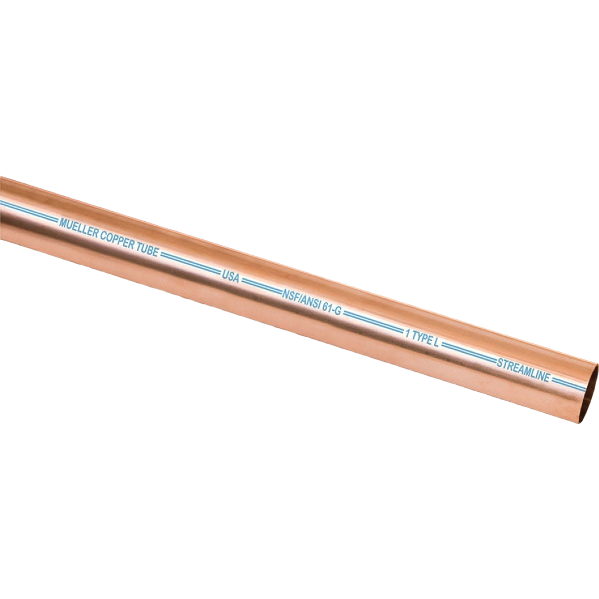 Type L copper pipe with clear markings for plumbing and home improvement under $50 in pipes and fittings collections