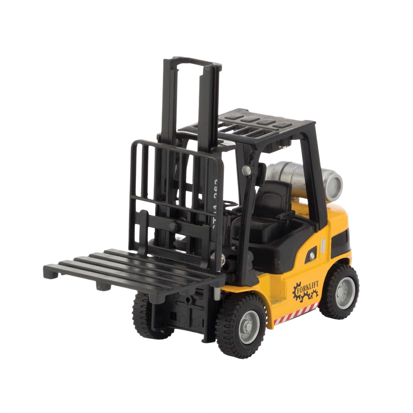 Yellow and black diecast forklift toy model in Vehicles & Remote Controlled Toys, Toys & Games collections