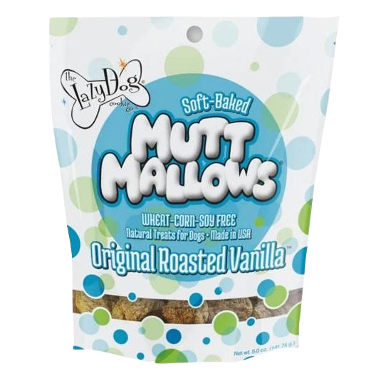 Soft-baked original roasted vanilla dog treats in resealable bag from pet and animal treat collection under $50