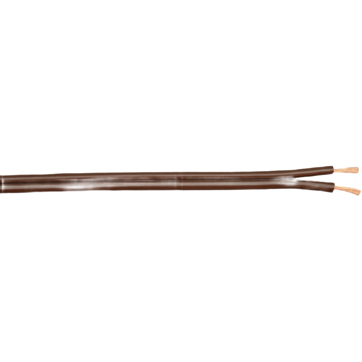 Brown thermoplastic lamp cord wires for electrical projects in home improvement under $100 collections