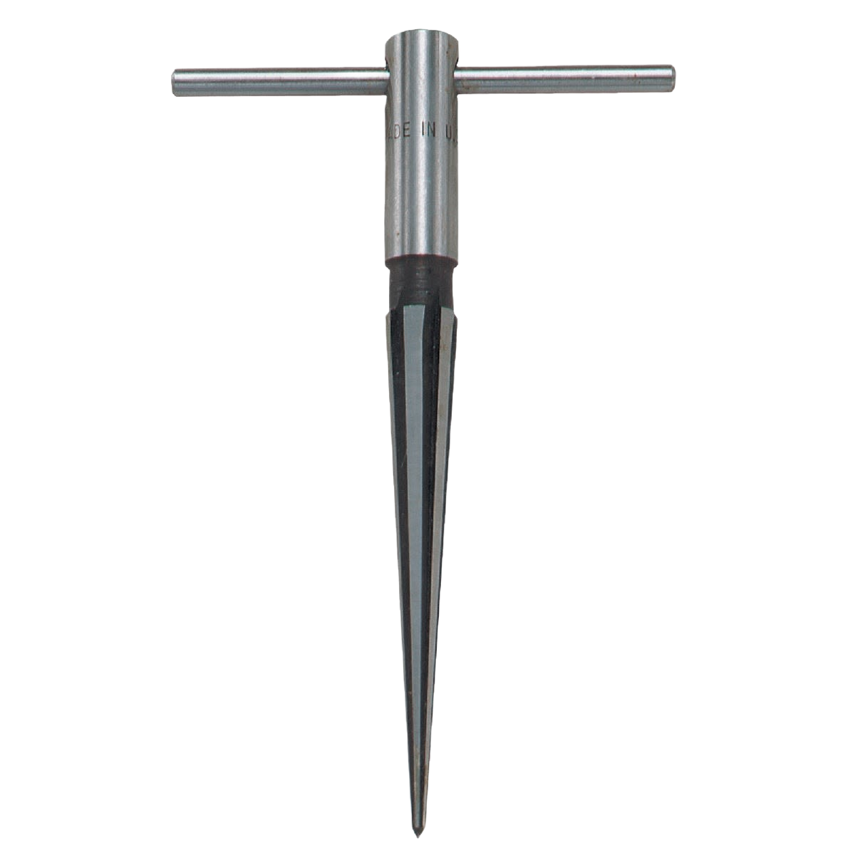T-handle steel reamer tool for enlarging holes, part of tool accessories, drill bits, and power tool collections