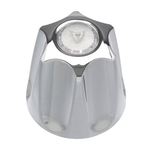 Chrome-plated diverter handle for Price Pfister tub and shower, plumbing repair and faucet replacement part
