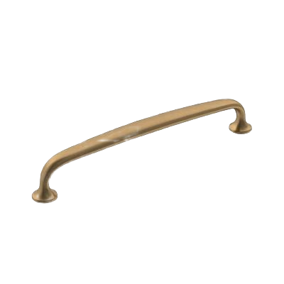 Champagne bronze cabinet pull with 6-5/16 inch center-to-center spacing for hardware and furniture upgrades under $50