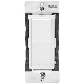 White smart companion rocker switch remote with Decora style for electrical and home improvement accessories under $50 collections